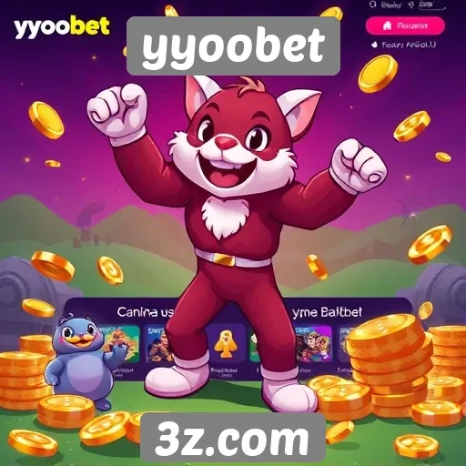 Interface do usuário do site yyoobet